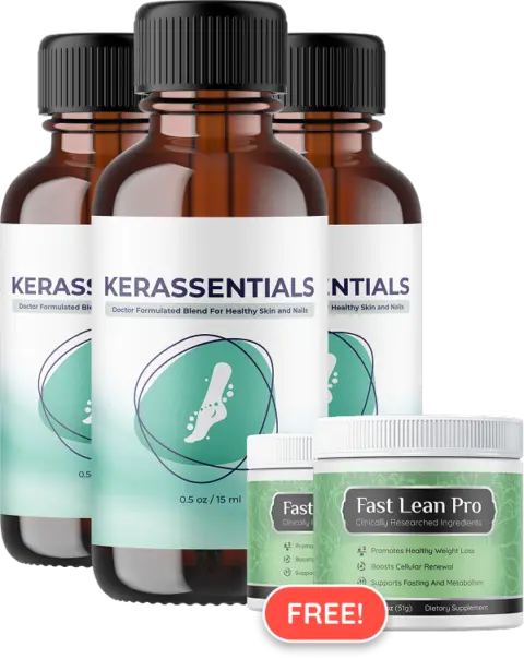 Kerassentials three bottle package